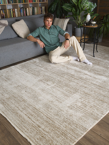 Турецкий прямой ковер diva rf35a